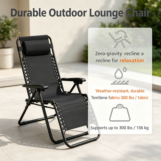 Zero Gravity Lounge Chair