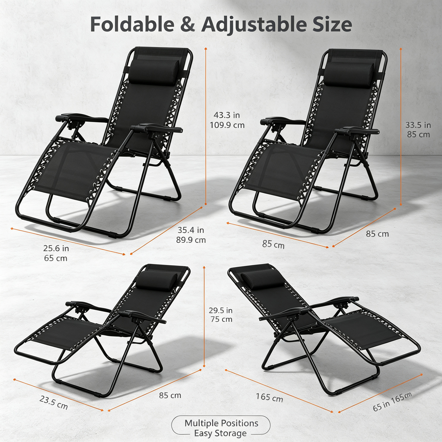 Zero Gravity Lounge Chair