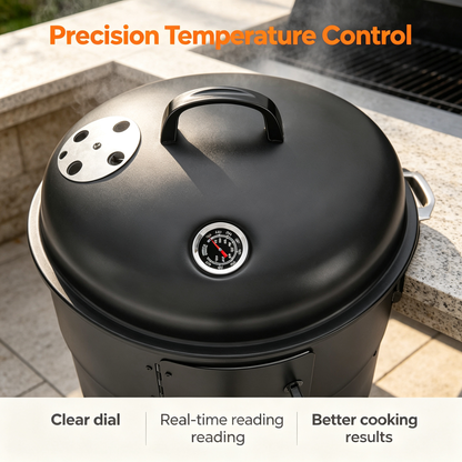 Vertical Charcoal Smoker