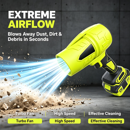 21V Turbo Cordless Leaf Blower – 150 MPH / 600 CFM, 4.0Ah Handheld Blower