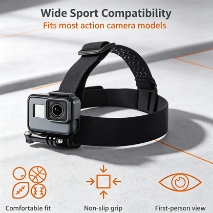 Camera Head Mount Strap
