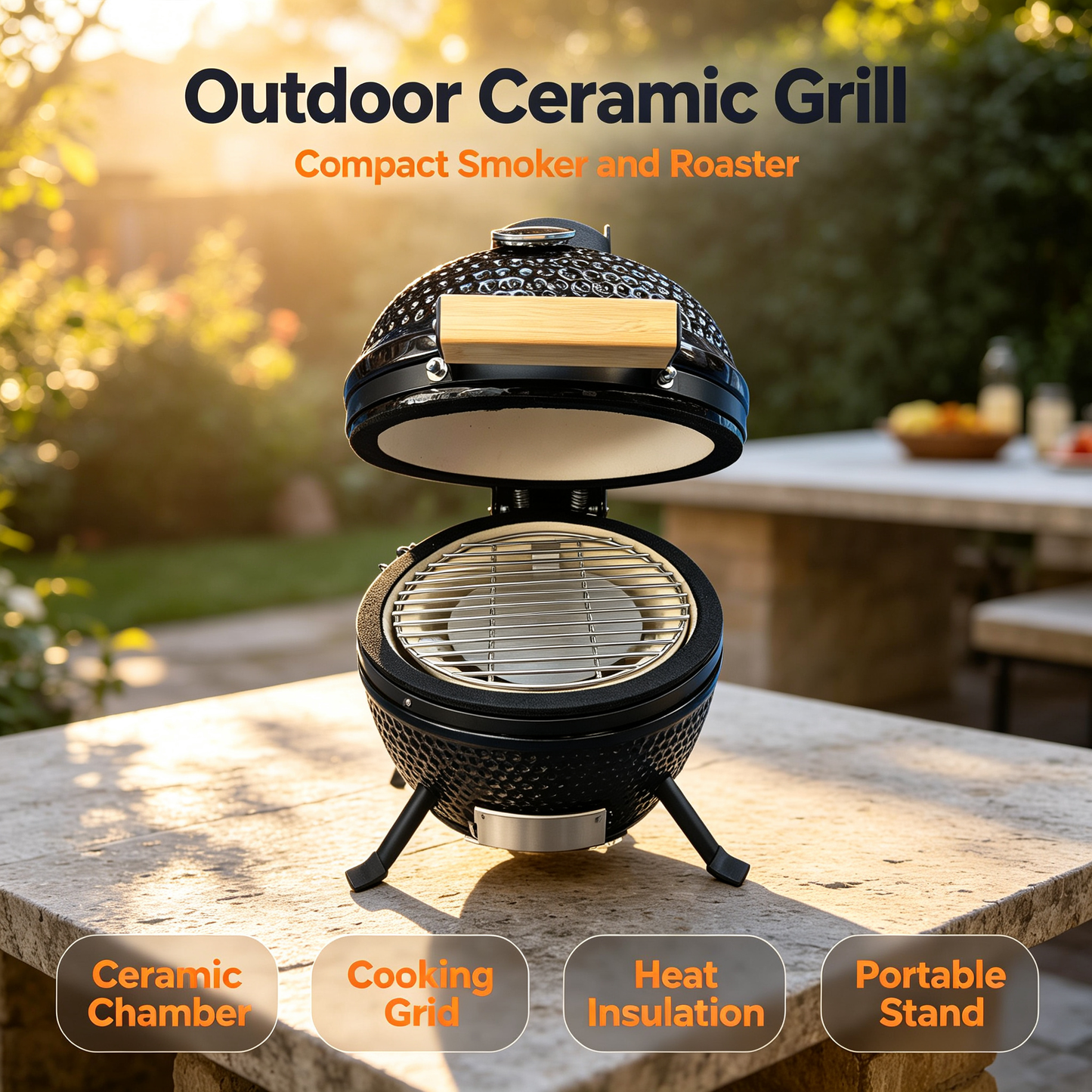 Outdoor Ceramic Grill